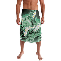 Piko Hawaiian Lavalava Green Galaxy Spiral Plumeria Tribal Patterns DT05 Green - Polynesian Pride