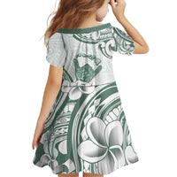Aloha Hawaii Shaka Family Matching Mermaid Dress and Hawaiian Shirt Hang Loose Mint Version DT05 - Polynesian Pride