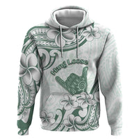 Aloha Hawaii Shaka Hoodie Hang Loose Mint Version - Polynesian Pride