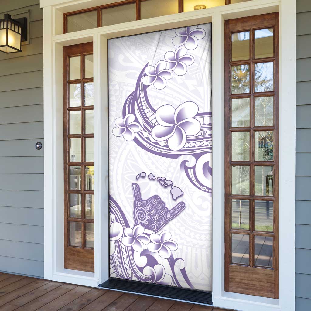 Aloha Hawaii Shaka Door Cover Hang Loose Purple Version DT05 - Polynesian Pride
