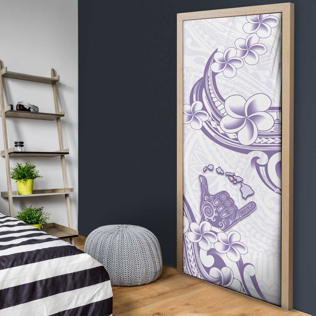 Aloha Hawaii Shaka Door Cover Hang Loose Purple Version DT05 - Polynesian Pride
