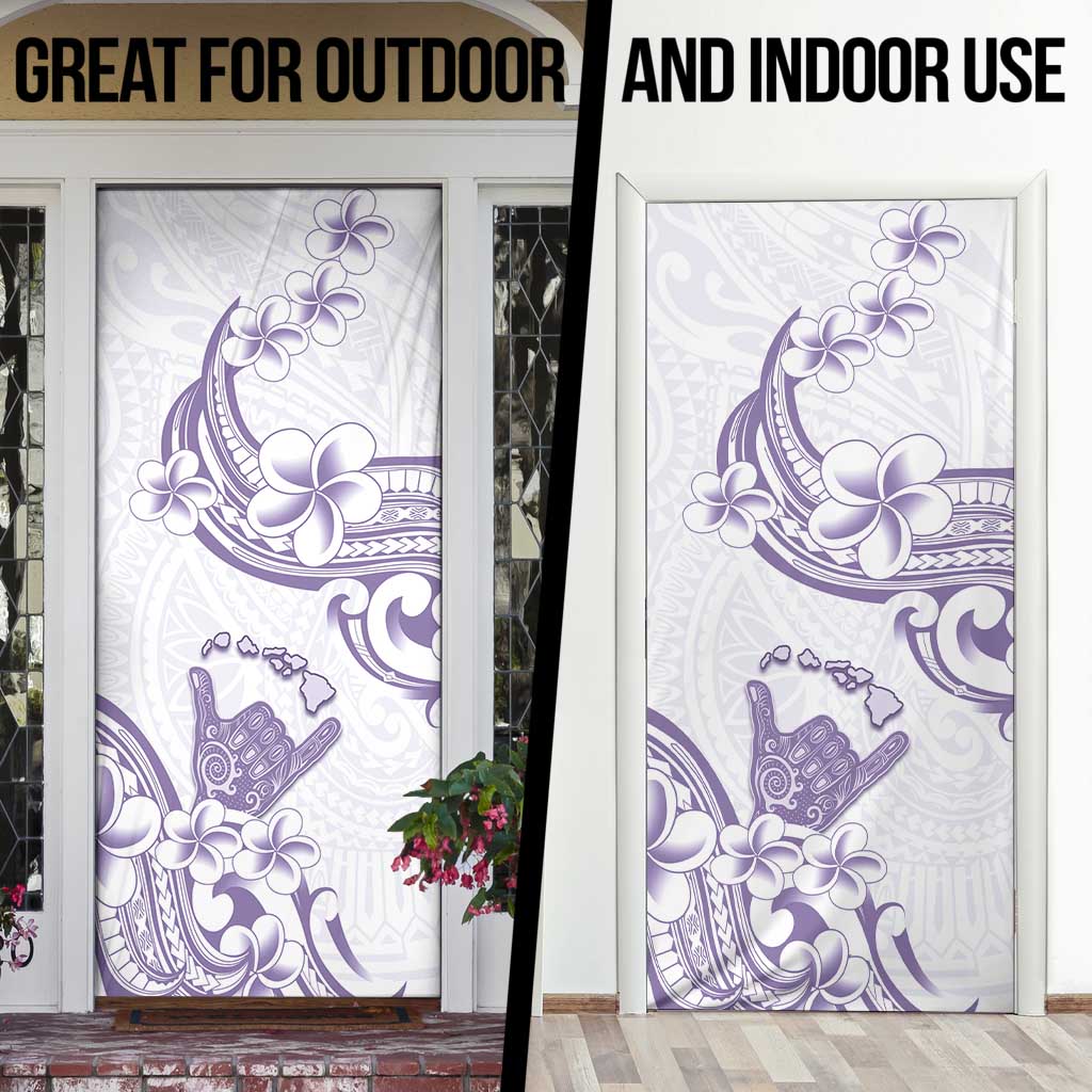 Aloha Hawaii Shaka Door Cover Hang Loose Purple Version DT05 - Polynesian Pride