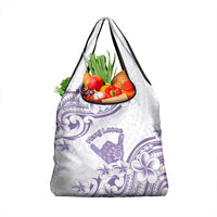 Aloha Hawaii Shaka Grocery Bag Hang Loose Purple Version DT05 1-pack One Size Purple - Polynesian Pride