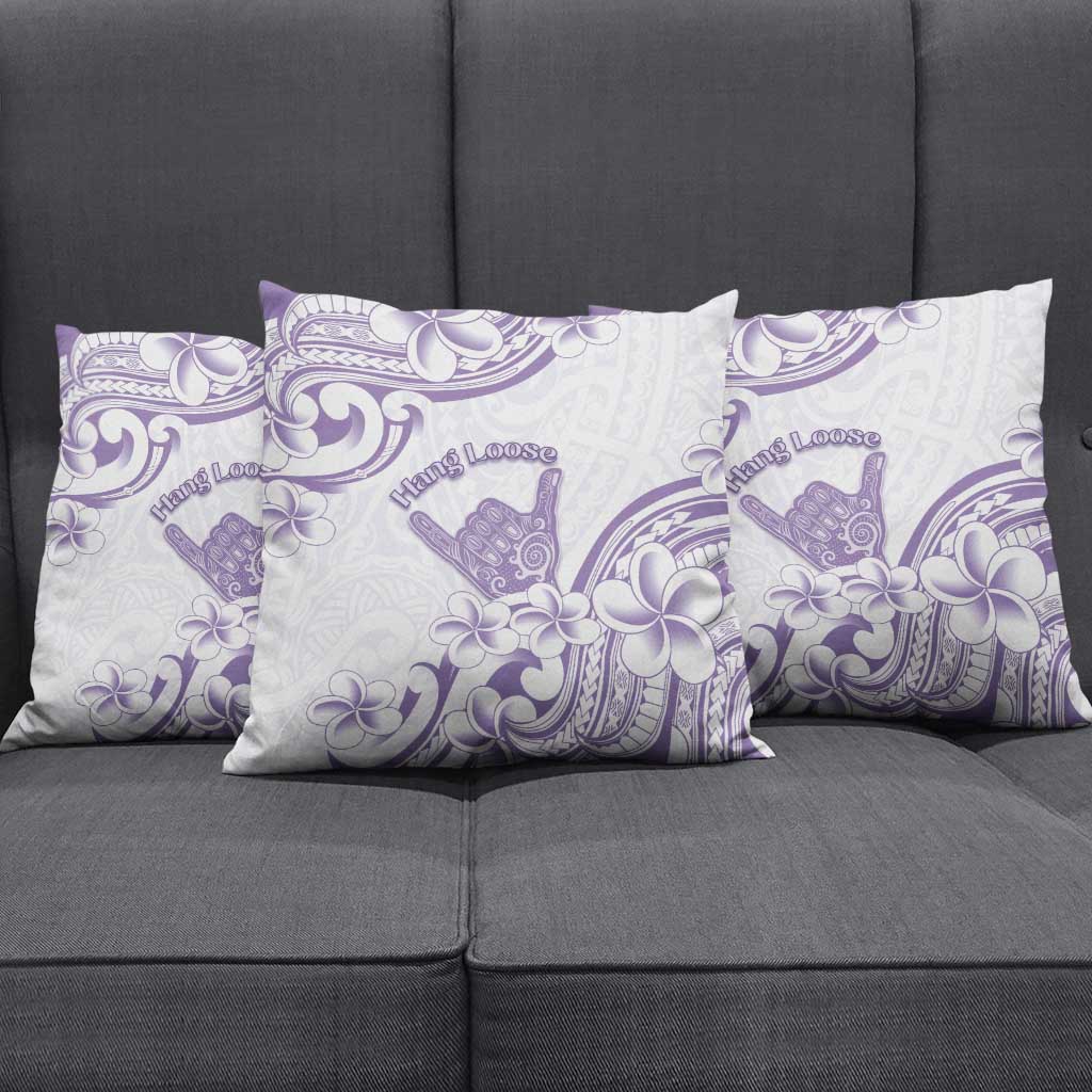 Aloha Hawaii Shaka Pillow Cover Hang Loose Purple Version DT05 - Polynesian Pride