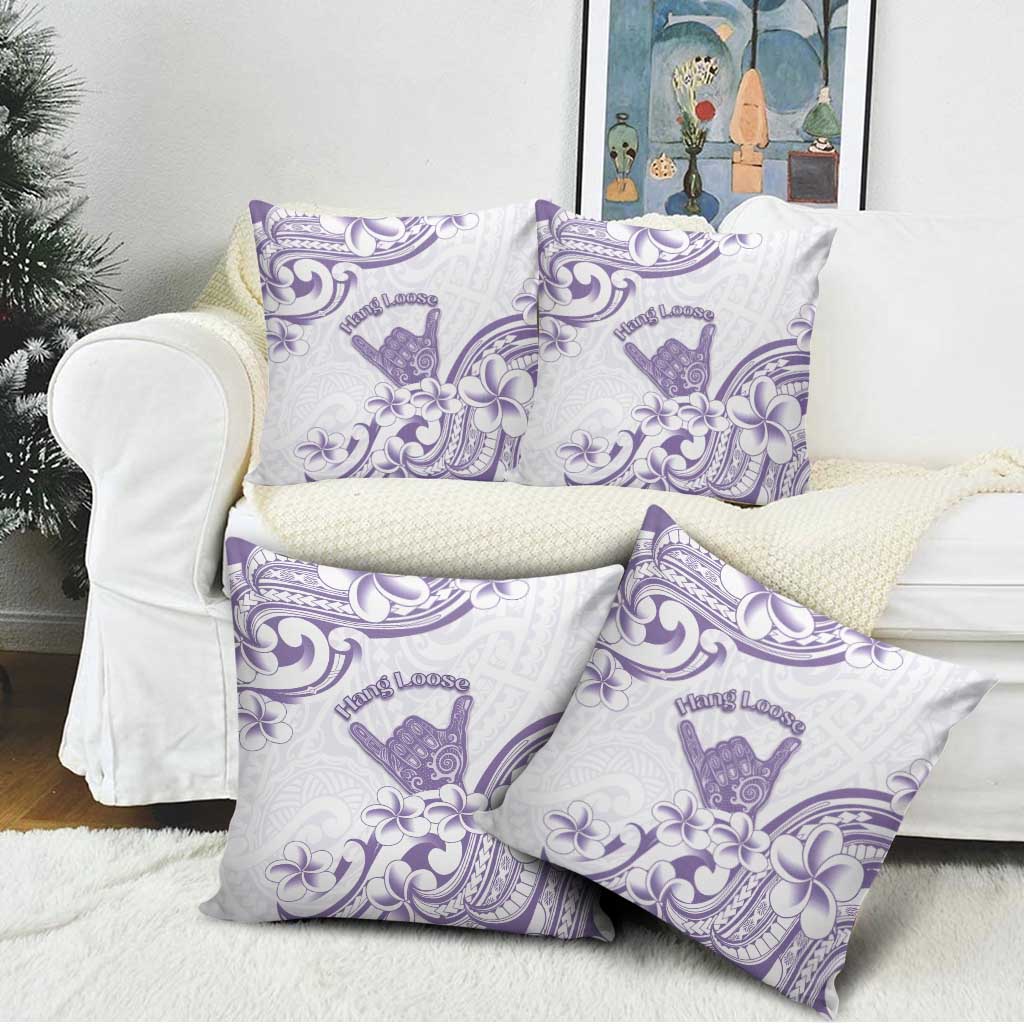 Aloha Hawaii Shaka Pillow Cover Hang Loose Purple Version DT05 - Polynesian Pride