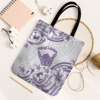Aloha Hawaii Shaka Tote Bag Hang Loose Purple Version DT05 Black Strap One Size Purple - Polynesian Pride