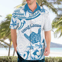 Aloha Hawaii Shaka Hawaiian Shirt Hang Loose Blue Version DT05 - Polynesian Pride