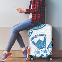 Aloha Hawaii Shaka Luggage Cover Hang Loose Blue Version DT05 - Polynesian Pride