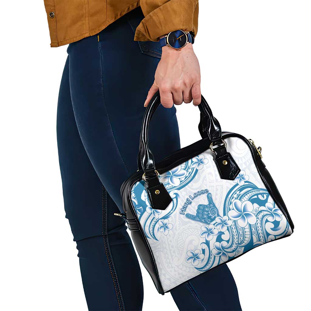 Aloha Hawaii Shaka Shoulder Handbag Hang Loose Blue Version - Polynesian Pride
