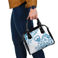 Aloha Hawaii Shaka Shoulder Handbag Hang Loose Blue Version - Polynesian Pride