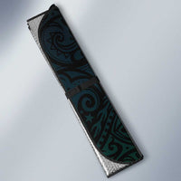 New Zealand Dart Auto Sun Shade Maori Fern With Paua Shell - Polynesian Pride
