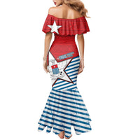 West Papua Morning Star Family Matching Mermaid Dress and Hawaiian Shirt One People One Soul DT05 - Polynesian Pride