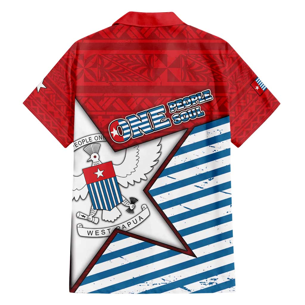 West Papua Morning Star Family Matching Summer Maxi Dress and Hawaiian Shirt One People One Soul DT05 - Polynesian Pride
