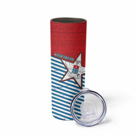 West Papua Morning Star Skinny Tumbler One People One Soul DT05 - Polynesian Pride