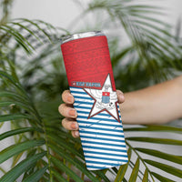 West Papua Morning Star Skinny Tumbler One People One Soul DT05 - Polynesian Pride