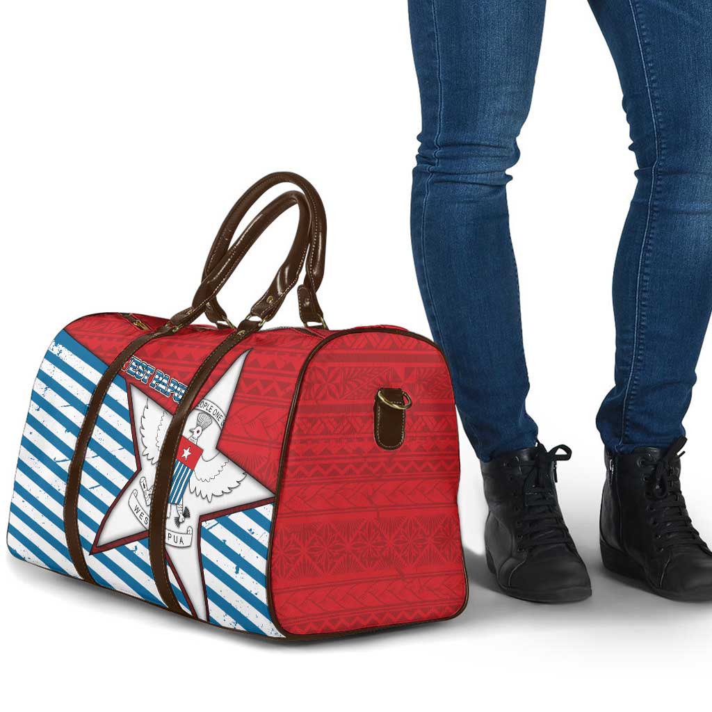 West Papua Morning Star Travel Bag One People One Soul - Polynesian Pride