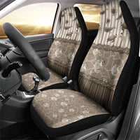 Hawaii Christmas In July Car Seat Cover Beige Mele Kalikimaka Sea Animals DT05 - Polynesian Pride