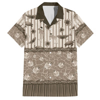 Hawaii Christmas In July Hawaiian Shirt Beige Mele Kalikimaka Sea Animals DT05 Beige - Polynesian Pride