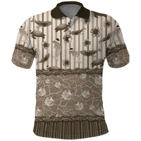 Hawaii Christmas In July Polo Shirt Beige Mele Kalikimaka Sea Animals DT05 Beige - Polynesian Pride