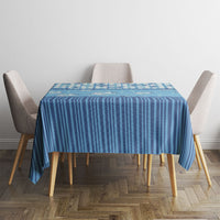 Hawaii Christmas In July Tablecloth Sky Blue Mele Kalikimaka Sea Animals DT05 - Polynesian Pride