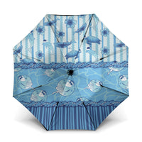 Hawaii Christmas In July Umbrella Sky Blue Mele Kalikimaka Sea Animals