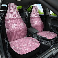 Hawaii Christmas In July Car Seat Cover Dusty Pink Mele Kalikimaka Sea Animals DT05 One Size Pink - Polynesian Pride