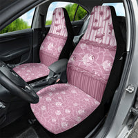 Hawaii Christmas In July Car Seat Cover Dusty Pink Mele Kalikimaka Sea Animals DT05 - Polynesian Pride