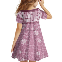 Hawaii Christmas In July Family Matching Off Shoulder Maxi Dress and Hawaiian Shirt Dusty Pink Mele Kalikimaka Sea Animals DT05 - Polynesian Pride