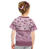 Hawaii Christmas In July Kid T Shirt Dusty Pink Mele Kalikimaka Sea Animals DT05 - Polynesian Pride