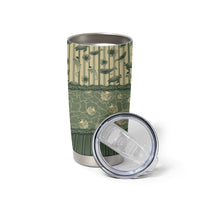 Hawaii Christmas In July Tumbler Cup Olive Green Mele Kalikimaka Sea Animals DT05 - Polynesian Pride