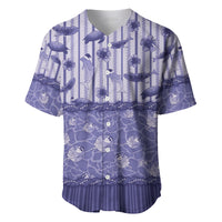 Hawaii Christmas In July Baseball Jersey Amethyst Purple Mele Kalikimaka Sea Animals