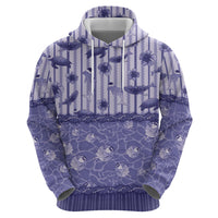 Hawaii Christmas In July Hoodie Amethyst Purple Mele Kalikimaka Sea Animals DT05 - Polynesian Pride