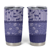 Hawaii Christmas In July Tumbler Cup Amethyst Purple Mele Kalikimaka Sea Animals DT05 Purple - Polynesian Pride