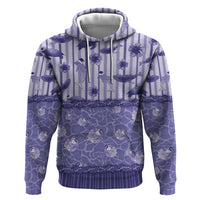 Hawaii Christmas In July Zip Hoodie Amethyst Purple Mele Kalikimaka Sea Animals DT05 Pullover Hoodie Purple - Polynesian Pride