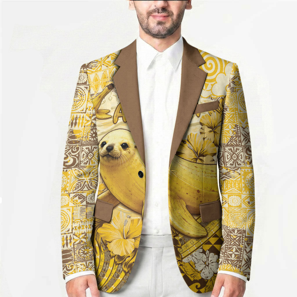 Hawaii Banana Seal Blazer Ilio Holo I Ka Uaua Aloha DT05 - Polynesian Pride