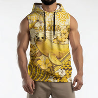 Hawaii Banana Seal Sleeveless Hoodie Ilio Holo I Ka Uaua Aloha DT05 - Polynesian Pride