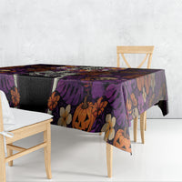 Hawaii Halloween Tablecloth Skeleton Bones Flower Lei Tropical Floral DT05 - Polynesian Pride