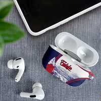 Falefa Samoa Village AirPods Case Valley Polynesian Tribal Hibiscus Floral
