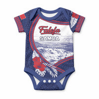 Personalised Falefa Samoa Village Baby Onesie Valley Polynesian Tribal Hibiscus Floral