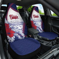 Falefa Samoa Village Car Seat Cover Valley Polynesian Tribal Hibiscus Floral