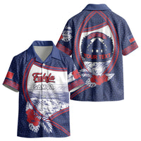 Personalised Falefa Samoa Village Kid Hawaiian Shirt Valley Polynesian Tribal Hibiscus Floral