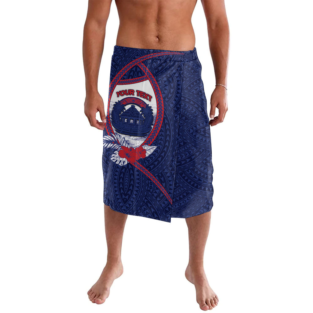 Personalised Falefa Samoa Village Lavalava Valley Polynesian Tribal Hibiscus Floral