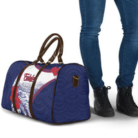 Falefa Samoa Village Travel Bag Valley Polynesian Tribal Hibiscus Floral