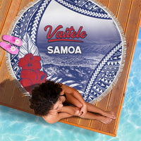 Vaitele Samoa Village Beach Blanket Falefa Valley Polynesian Tribal Hibiscus Floral