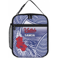 Vaitele Samoa Village Lunch Bag Falefa Valley Polynesian Tribal Hibiscus Floral