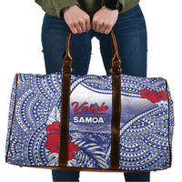 Vaitele Samoa Village Travel Bag Falefa Valley Polynesian Tribal Hibiscus Floral