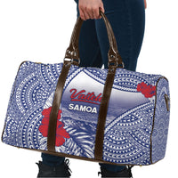 Vaitele Samoa Village Travel Bag Falefa Valley Polynesian Tribal Hibiscus Floral