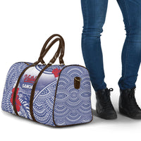 Vaitele Samoa Village Travel Bag Falefa Valley Polynesian Tribal Hibiscus Floral