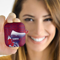 Faleula Samoa Village AirPods Case Falefa Valley Polynesian Tribal Hibiscus Floral
