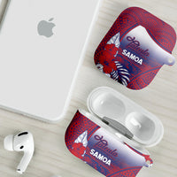 Faleula Samoa Village AirPods Case Falefa Valley Polynesian Tribal Hibiscus Floral
